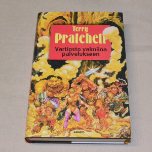 Terry Pratchett Vartiosto valmiina palvelukseen